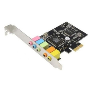 Tarjeta De Sonido Brobotix 651923 24 Bit 5.1 Pci-e Negro /v Tarjeta De Sonido Brobotix 651923 24 Bit 5.1 Pci-e Negro /v