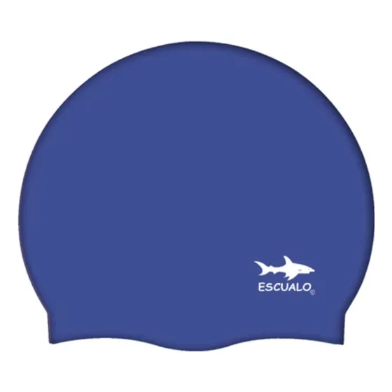 Gorras Natación Modelo Adulto Azul Marino - Escualo Diseño De La Tela Liso Talla Unitalla