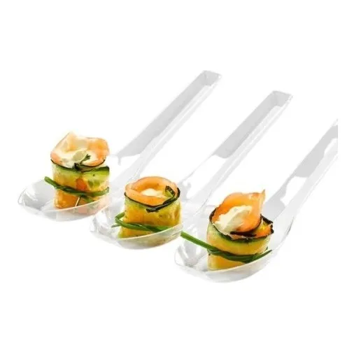 Cucharas Petite Catering Degustacion X24 Unds