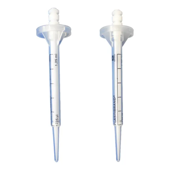 Puntas De Polipropileno Para Pipeta De Repetición 1.25 Ml