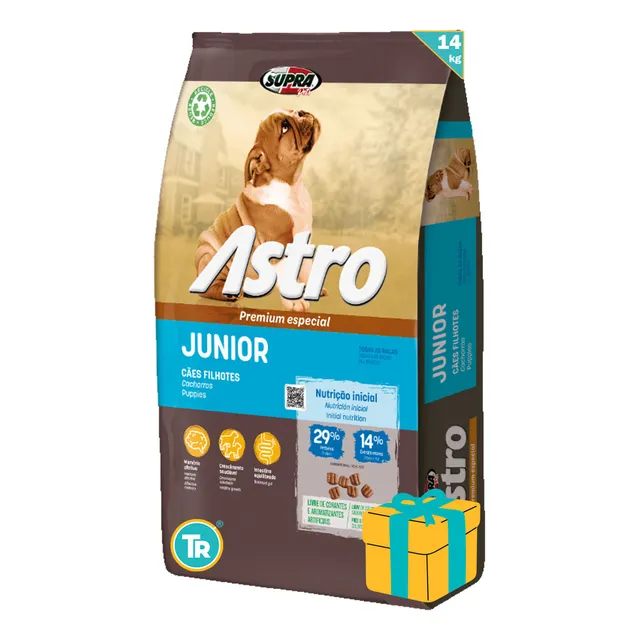 Ración Perro Astro Junior Cachorro + +