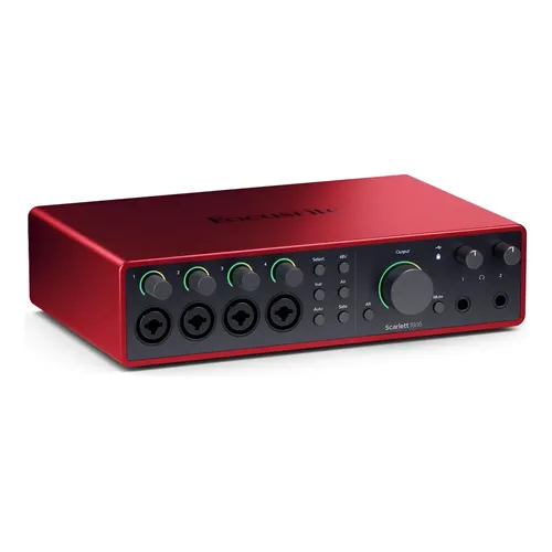 Interface De Audio Focusrite Scarlett Solo 4nd Gen | Parcelamento