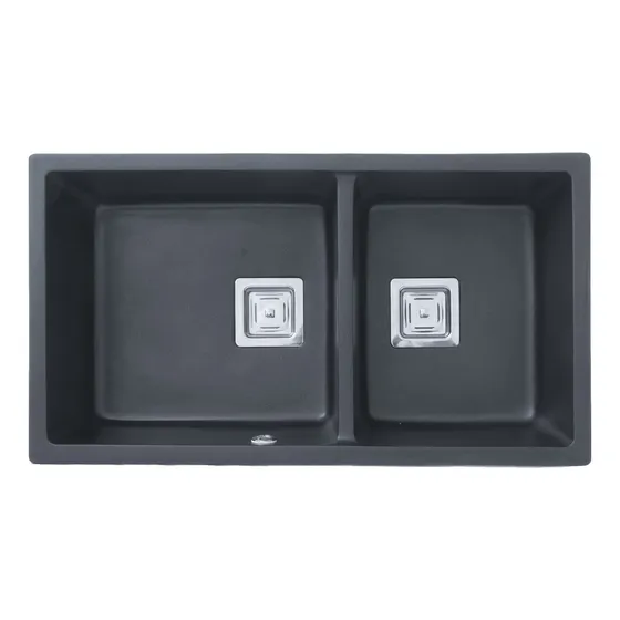 Lavaplatos Fdv Deluxe 2c Granito Negro
