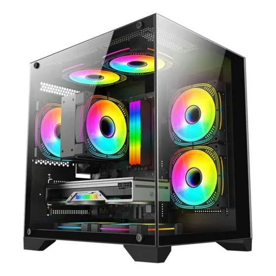 Pc Itx Gamer Arena Intel Core I5 13400f Rtx 4060, 16gb 480gb