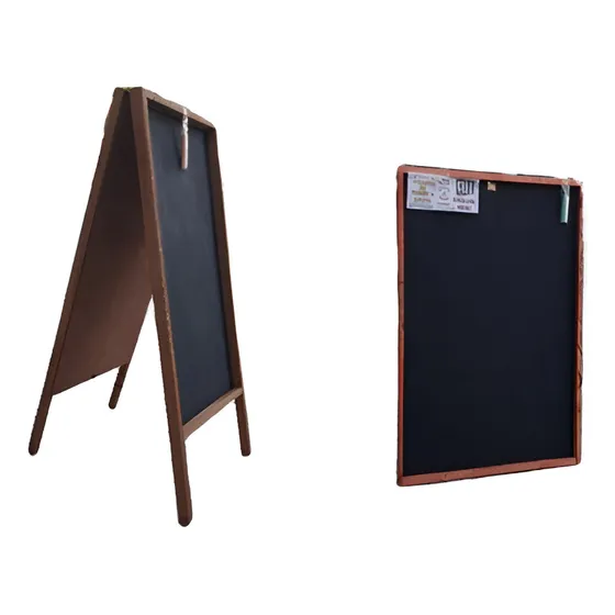 Pizarra Vereda 1,20x60 Mts + Para Colgar 90x60 Cm (caba)