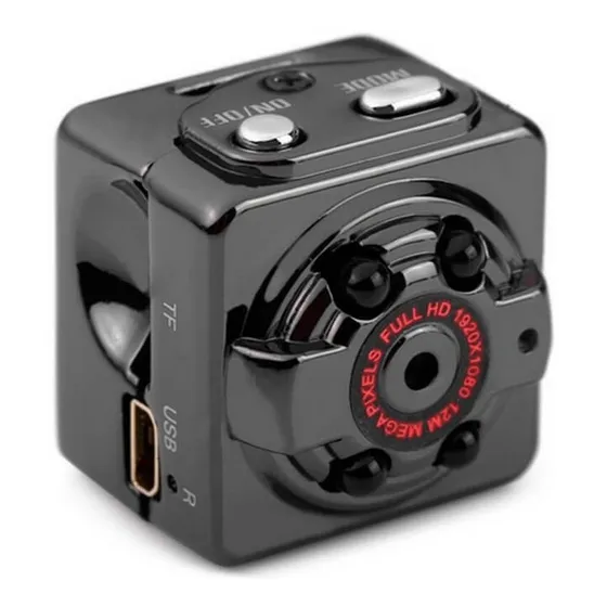Objetos Espiao Hd Camera Filmadoras Espia Espionagem Mini  