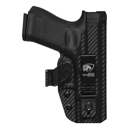 Coldre Velado G19 Gen5 Glock Kydex Sabre Destro Destro Preto