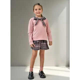 Conjunto Infantil Menina Kukie Blusa Molecotton E Short Conjunto Infantil Menina Kukie Blusa Molecotton E Short