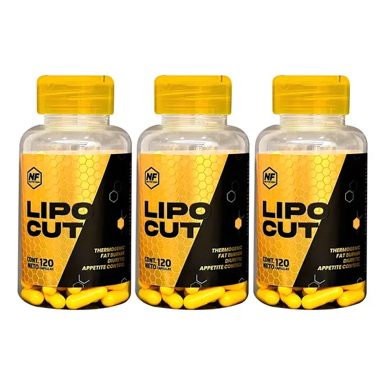 Nf Nutrition X3 Lipo Cut Suplemento Quemador Termogénico 120
