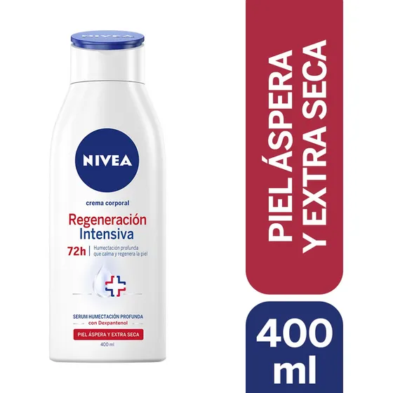 NIVEA Crema Corporal Regeneración Intensiva con Serum para Humectación Profunda y Dexpantenol (400 ml)