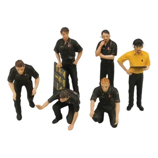 Figuras Pit Crew 1977 Jps Team Lotus Diorama - F F1 Tsm 1/18