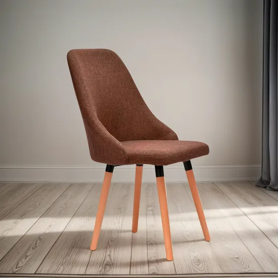 Silla Harvey Muebles Metinca Estructura de la silla Café