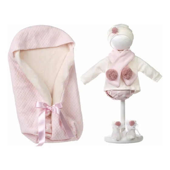 Ropa Muñeca Bebes Bebote Llorens 40 Cm Conjunto Abrigo Atrix