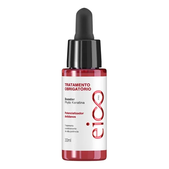Eico Pro Booster Phyto Keratina Tratamento Obrigatório Potencializador Antidanos Reconstrução Capilar 30ml