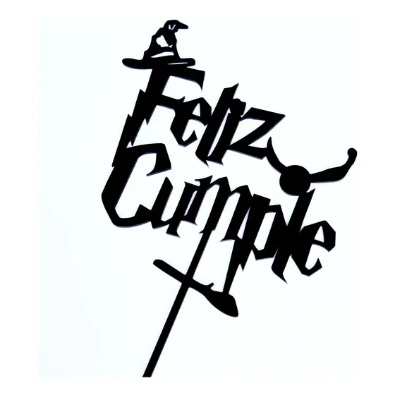 Muni Party Cake Topper Harry Potter Cumpleaños 14 Cm 