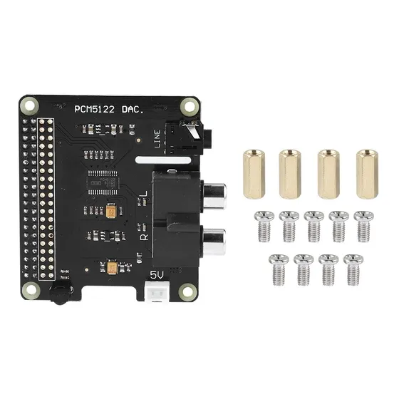 Módulo De Áudio Da Placa De Expansão Tosuny Para Raspberr