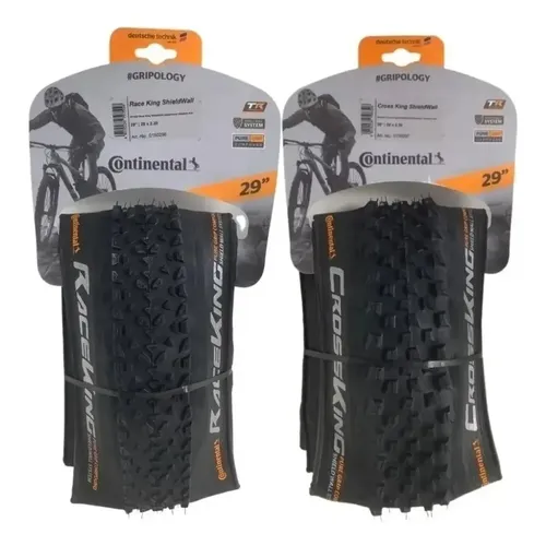 Continental Race King 29x2.20 2本組 Pneu Continental Race King 29x2.2 + Crossking 29x2.3 Tubeles