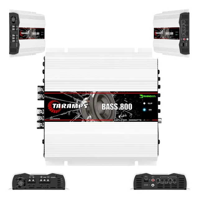 Módulo Amplificador Taramps Bass 800w Rms 1 Ohms 1 Canal