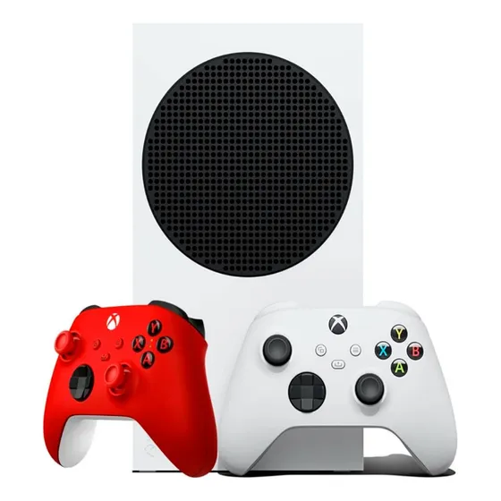 Console Microsoft Xbox Series S 512gb Com Controle Adicional Cor Pulse Red Cor Vermelho