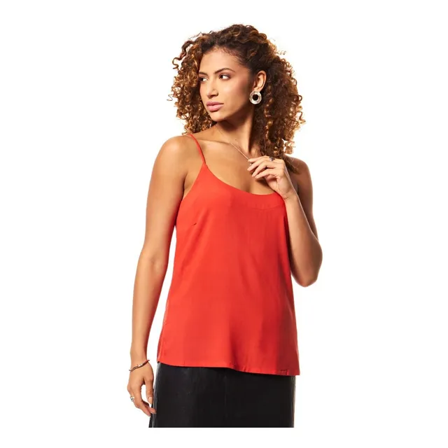 Regata Feminina Alça Fina Vero Moda Oferta