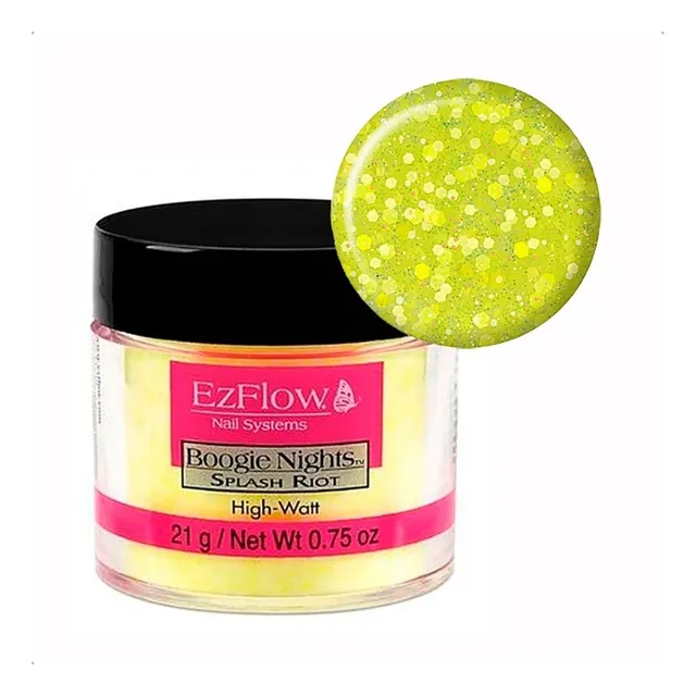 Polvo Acrilico Polimero Para Uñas Boogie Nights Ezflow 21g