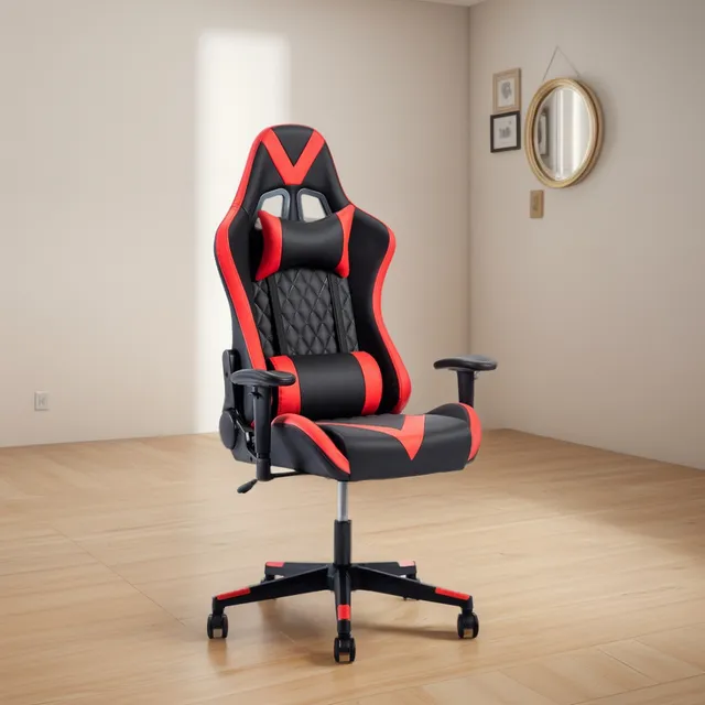 Silla Gamer Oficina Reclinable Blando Giratorio Y Regulable
