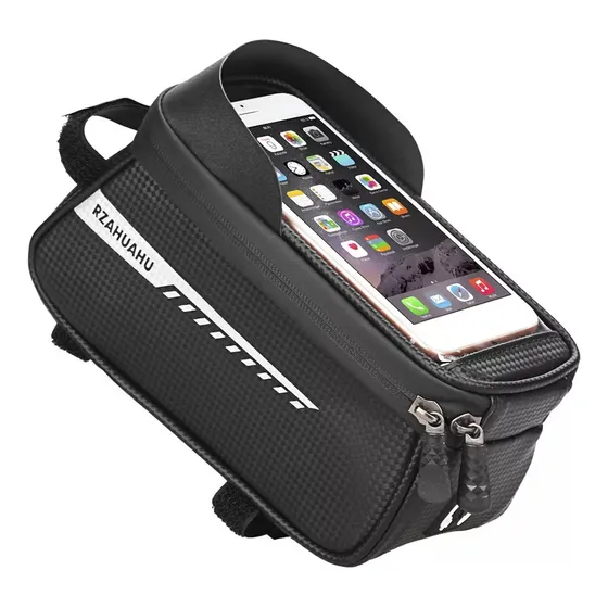 Bolso Alforja Bicicleta Porta Celular Alimento Impermeable