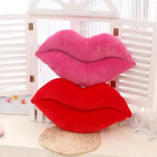 Almohada Decorativa Para Sofá Con Forma De Labio Grande Almohada Decorativa Para Sofá Con Forma De Labio Grande