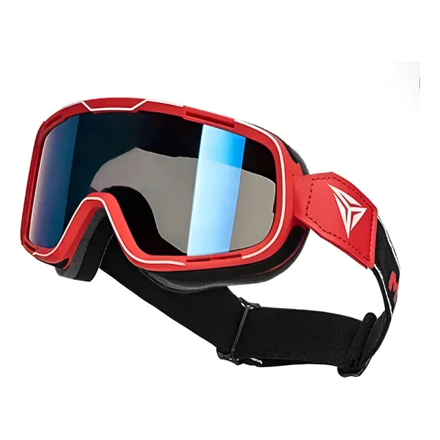 Lentes Motocross Uv Proteccion Casco Ajustable Motowolf