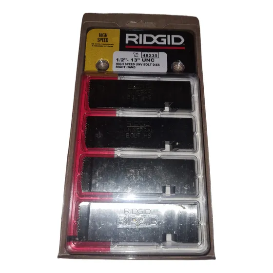 Peines De Tarraja De 1/2 - 13 Unc Alta Vel Dcha Ridgid 48235