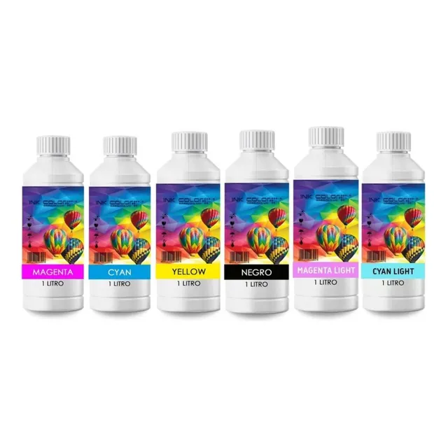 6 Litros De Tinta Compatible Para Epson L800 L805 T50