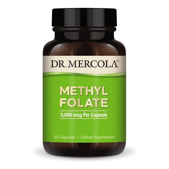 Dr. Mercola Suplemento Dietético De Folato De Metilo 30 Cap