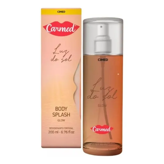 Carmed Body Splah Glow Luz Do Sol 200ml Corporal Carmed
