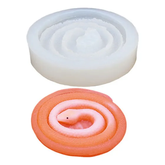 Molde De Silicona Para Fabricar Candelabros Cobra (1 #mold) 