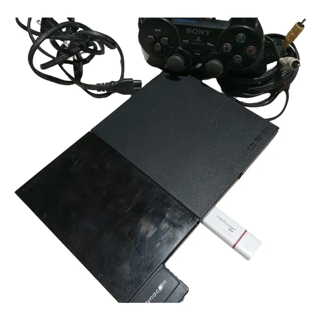 Play Station 2 - Opl - Leer Descripcion - Funcionando Bien! Negro