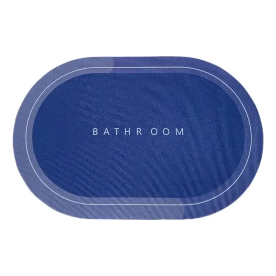 Alfombra Absorbente Antiresbalante Baño Ducha Secado Rápido