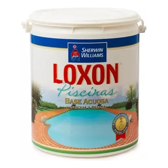 Pintura Piscinas Tanques Loxon Azul Galon Sherwin Williams