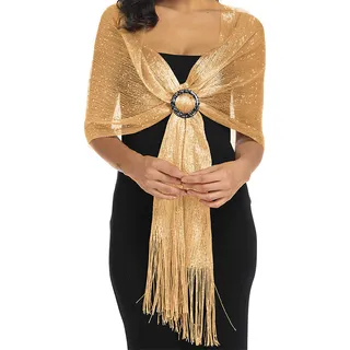 Nuevo Bufanda Tipo Chal For Mujer, Vestido De Noche Nuevo Bufanda Tipo Chal For Mujer, Vestido De Noche
