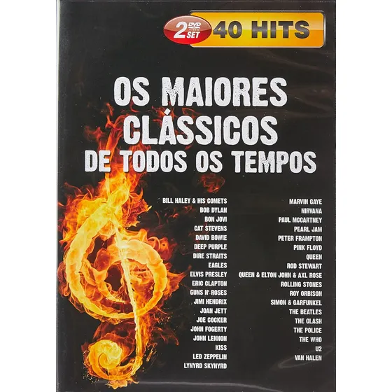 Os Maiores Classicos De Todos Os Tempos Dvd Original Lacrado