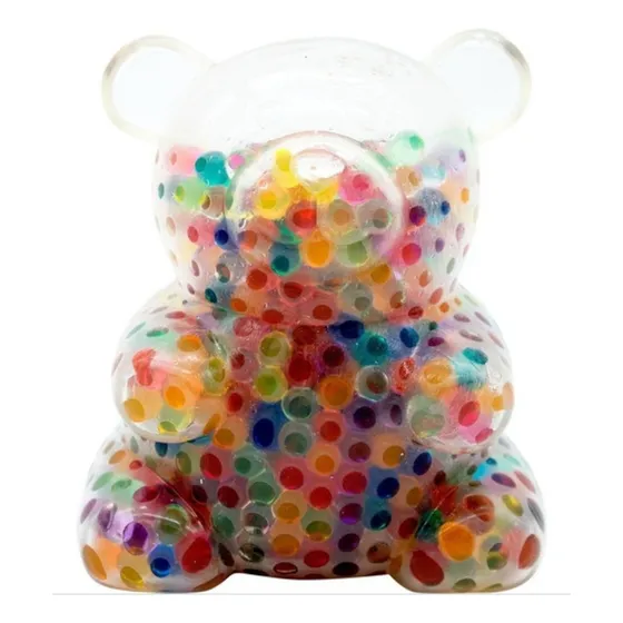 Squishy Amansaloco Oso Osito Con Pelotitas Apretar Stress