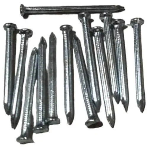Clavos Acero Ranurado 2-1/2 Concreto Caja 1kg  