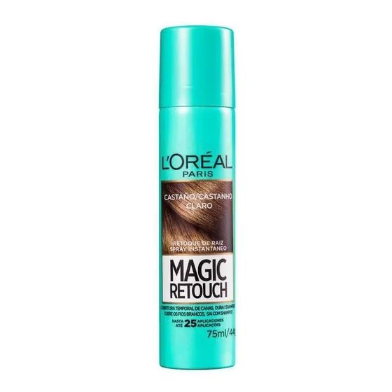 Retoque De Raiz Magic Retouch L'oreal Castanho Claro 75ml