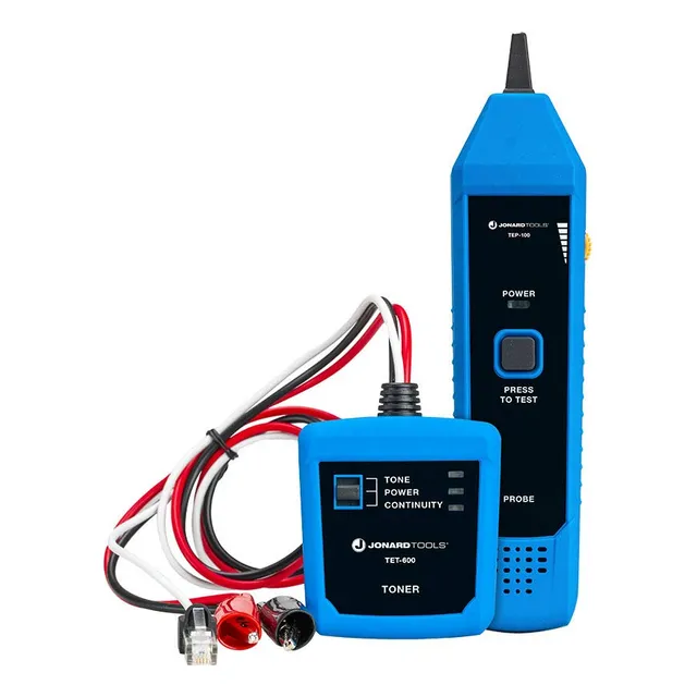Kit De Comprobador De Cable Con Tono Y Sonda Para Probar La 