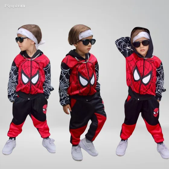 Conjunto Homem Aranha Inverno Infantil 2 A10 Anos Spider Man