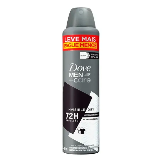 Dove Men+Care Invisible Dry Antitranspirante 250 ml