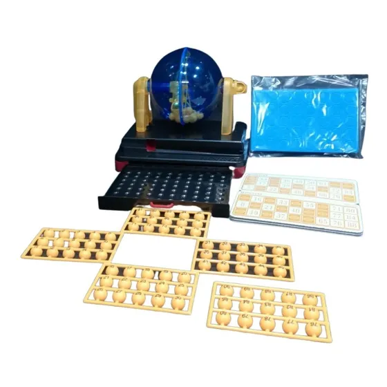 Bingo Lotto Juego Mesa Juguete 24 Cartas 90 Números