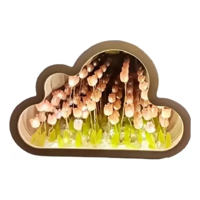 Lámpara Nube De Tulipanes Infinitos