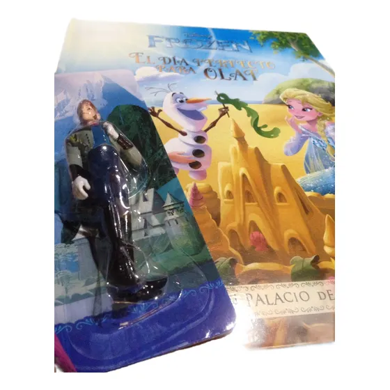 Disney Frozen Anna Colección El País Bolsa Cerrada! Y Libro!