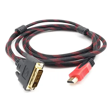 Cable adaptador DVi-D a Hdmi 24+1 con filtro de 2 metros