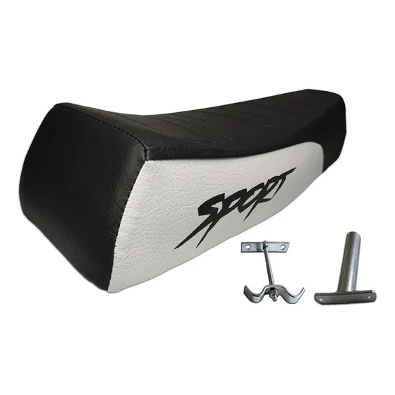 Banco Mobilete Bikelete Caloi Xr 2 Cores + Presilha + Canote